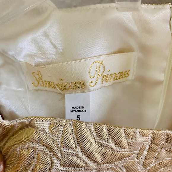 American Princess Gold Dress 👸👑 - Picture 8 of 8